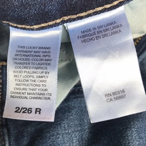 LUCKY BRAND skinny jeans - Lolita - Picture 5 of 6